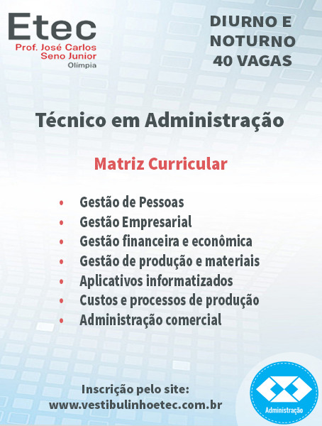 ETEC de Mirassol está com inscrições abertas para cursos técnicos